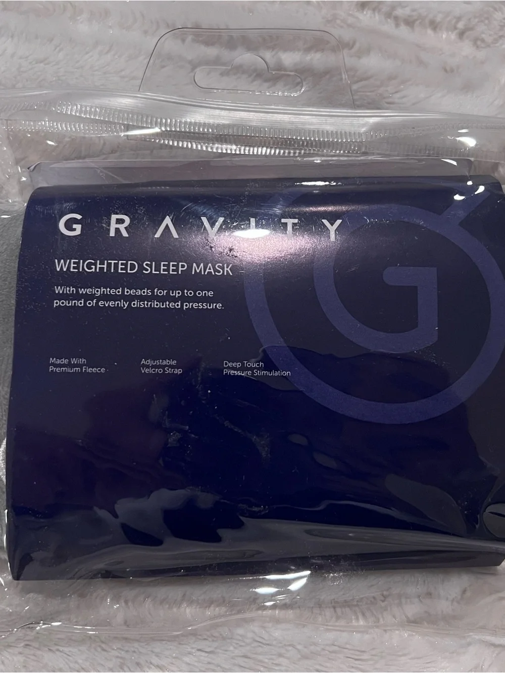 Weighted Sleep Mask - gray